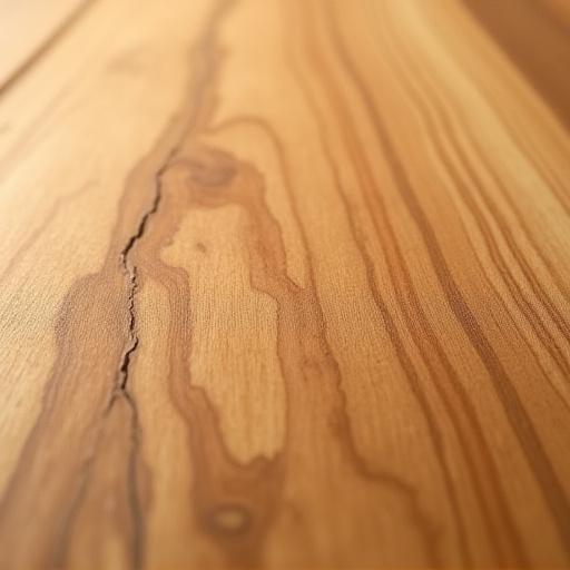 Dettaglio di venature di legno grezzo non trattato